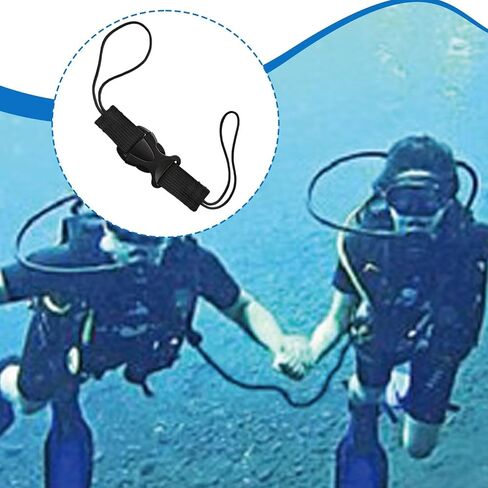 Colaxi 2X Diving Lanyard Dive Gear Strap Sturdy Visible Gifts Underwater Diving Tool Accessories for Dive Lights Underwater Photography in Kuwait