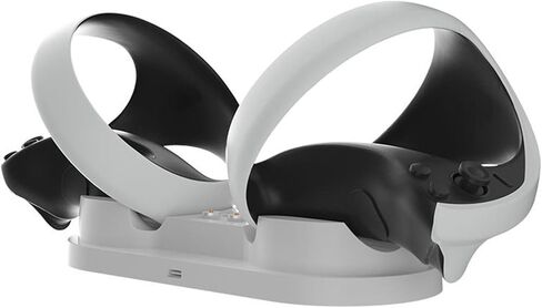 Magnetic Dual Charging Dock Station Stand Base Charger for PS5 for PS VR2 Controllers Console Parts in Kuwait