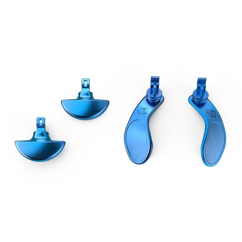 MOOKEENONE 4Pcs Stainless Steel Back Paddles, Gamepad Controller Replacement Back Button for PS5 Edge Controller Repair in Kuwait