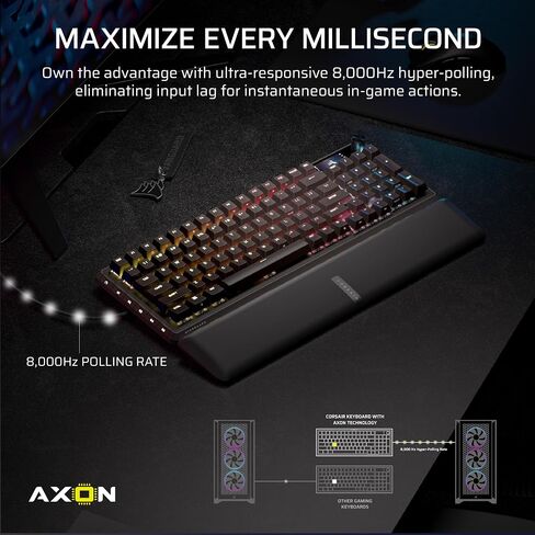 Corsair Vanguard PRO 96 Wired Gaming Keyboard, QWERTY US (Renewed) in Kuwait