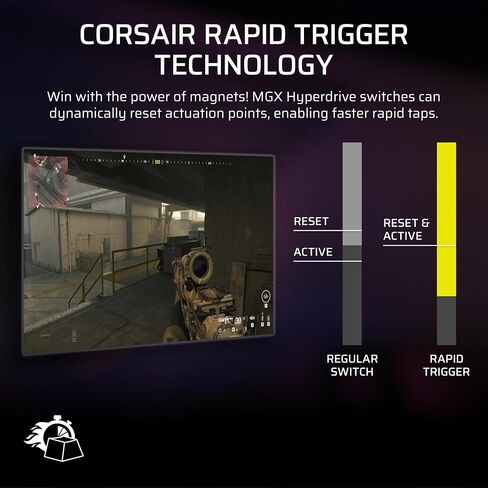 Corsair Vanguard PRO 96 Wired Gaming Keyboard, QWERTY US (Renewed) in Kuwait