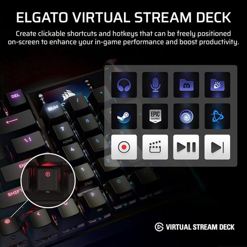 Corsair Vanguard PRO 96 Wired Gaming Keyboard, QWERTY US (Renewed) in Kuwait