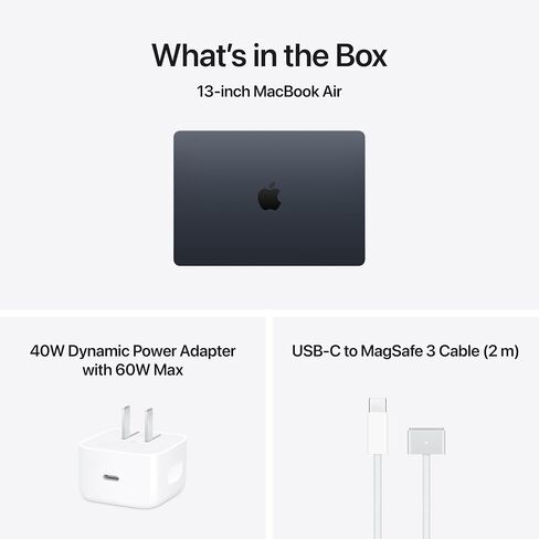 Apple MacBook Air 13-inch Laptop with M5 chip: 13.6-inch Liquid Retina Display, 32GB Unified Memory, 1TB SSD; Midnight in Kuwait