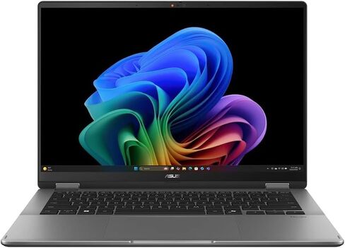 ASUS Vivobook Flip 14 2-in-1 Laptop: 14" OLED Touchscreen, Intel Core Ultra 7 256V Processor, 16GB RAM, 1TB SSD, Backlit Chiclet Keyboard, Thunderbolt 4, Copilot+ PC in Kuwait