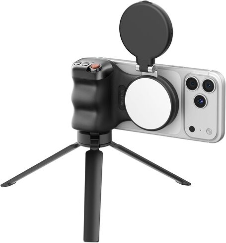 TELESIN 3 IN1 Magnetic Phone Camera Grip & Selfie Light & Metal Tripod Kit in Kuwait