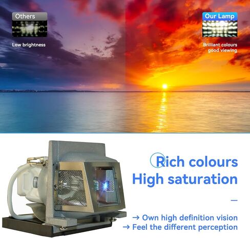 RLC-018 Quality Replacement Projector lamp for VIEWSONIC PJ506D PJ556D PJ556ED for Eiki EIP-S200 EIP-X200 in Saudi Arabia