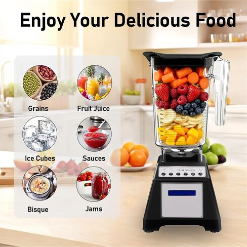 For Blendtec Wildside+ Jar Replacement Pitcher Cup Compatible with Classic/Designer/Professional/Commercial Series Container-36 oz Blending Capacity, 2-year full warranty (Transparent) in Saudi Arabia