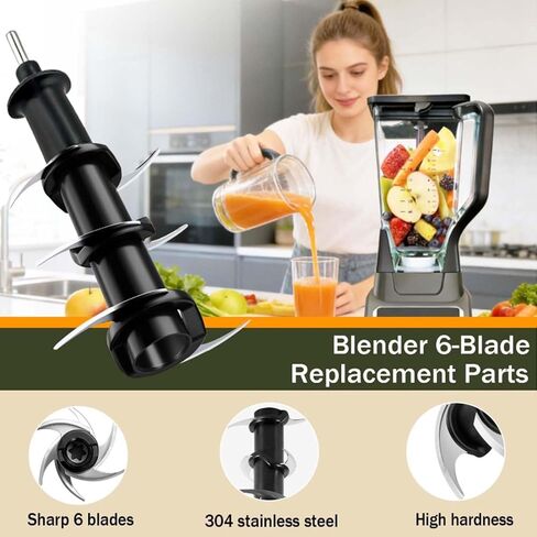 Compatible with Ninja blender replacement pitcher 72OZ XL cup replacement, replacement parts accessories Ninja blender BN750 BN750C BN751 BN751C BN753TGT BN8 (includes locking lid and blade) in Saudi Arabia