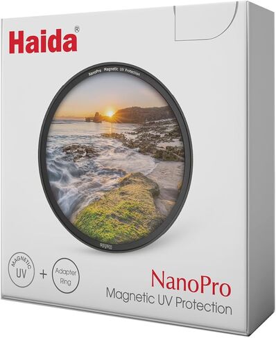 Haida 62mm NanoPro Magnetic UV Protection Filter with Adapter Ring in Saudi Arabia