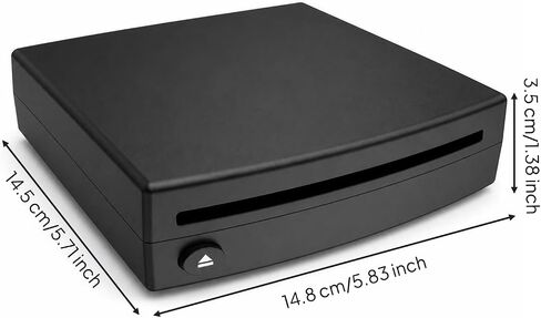 CD/DVD Plug-and- and Play CD/DVD Compact External Optical Drive for Commuters in Saudi Arabia