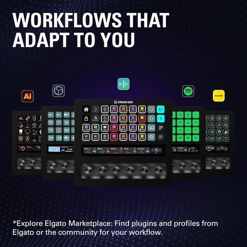 Elgato Stream Deck + XL Control Platform, Dials, Touch Strip in Saudi Arabia