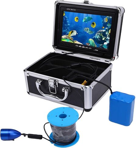 Fabater Ice Fishing Camera 7 Inch Display with 1080P Video and Long Battery Life for Lake Fishing and Aquaculture in Kuwait