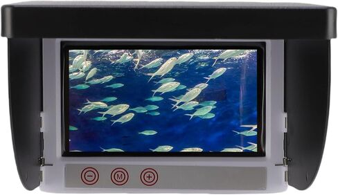 Pomya 1080P Underwater Viewing Camera | Portable Fish Finder with 98.4Ft Cable for Ice Fishing in Saudi Arabia