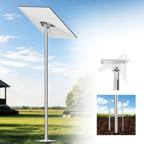 Starlink Pole Mount for Gen 3 & Standard 4/4X, 10.6FT Ground Stand in Saudi Arabia