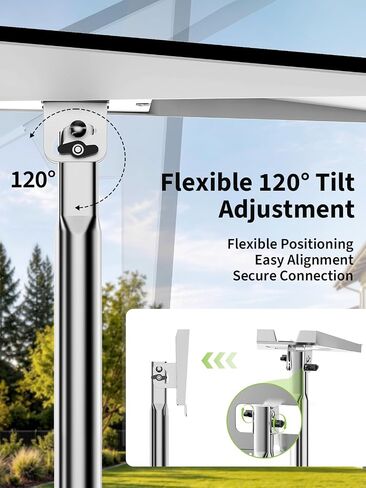 Starlink Pole Mount for Gen 3 & Standard 4/4X, 10.6FT Ground Stand in Saudi Arabia