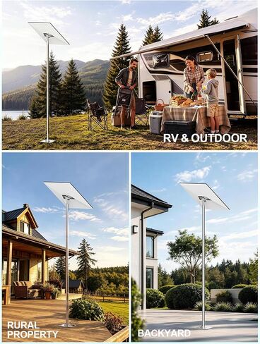 Starlink Pole Mount for Gen 3 & Standard 4/4X, 10.6FT Ground Stand in Saudi Arabia