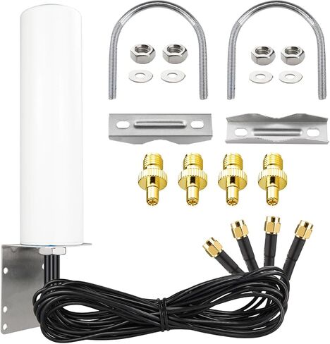 4x4 MIMO 5G 4G LTE Antenna 600-6000MHz Omnidirectional Antenna in Saudi Arabia