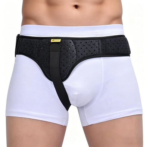 Tenbon Hernia Belts for Men and Women Left or Right Side Hernia Support Truss for Inguinal Groin Pain with Removable Compression Pads for Pref or Post-Surgical, Femoral, Comfortable Adjustable Waist Strap Guard in Kuwait