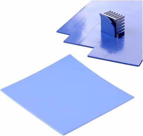 100x100x2mm CPU Thermal Conductive Cooling Pad Cooler Radiator Blue C26 in Saudi Arabia
