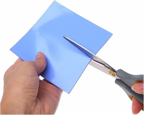 100x100x2mm CPU Thermal Conductive Cooling Pad Cooler Radiator Blue C26 in Saudi Arabia