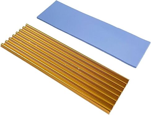 M.2 Heat Sink M2 2280 SSD Aluminum Gasket with Thermal Conduction PC Accessories in Kuwait