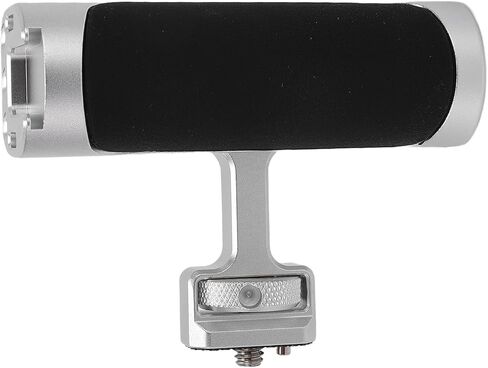 Camera Side Handle, Ergonomic Silicone Grip with 1/4 Inch Screw & Cold Shoe Mount, Ideal for Universal Camera Cage Left Right Installation in Kuwait