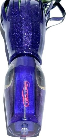 Lobo Lures 18" Monsoon XXL Black Marlin Trolling Lure/Teaser Purple -Made in The USA in Kuwait