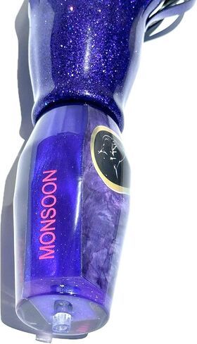 Lobo Lures 18" Monsoon XXL Black Marlin Trolling Lure/Teaser Purple -Made in The USA in Kuwait