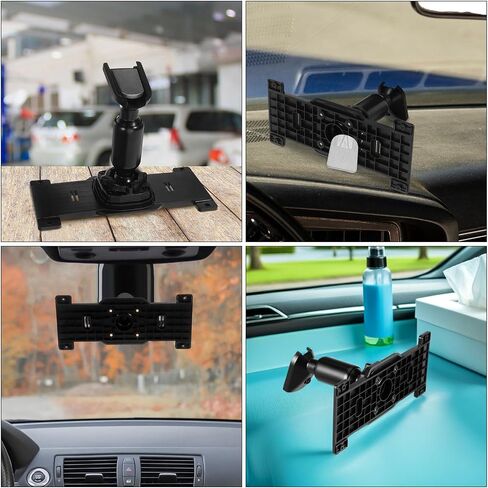 1 Set Dash Cam Mount Bracket Mirror Kit, Aluminum Alloy Back Plate, Universal Car Rearview Camera Support Interior Vehicle Recorder Accessories in Kuwait