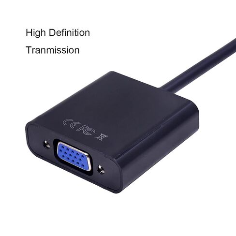 10PCS 1080P DVI-D to VGA Adapter Cable 25Pin Male to 15Pin Female HDTV Converter for PC Computer Monitor Display Card in Kuwait