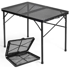 4Ft Metal Folding Camping Table,Lightweight Adjustable for Outdoor in Kuwait