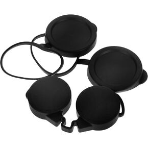 3pcs Binoculars Objective Lens Cover Waterproof Lens Covers for Protection Compact Binocular Caps Easy Install Eyepiece Guard for Watching Outdoor Use in Kuwait