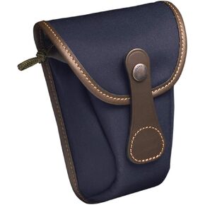 Billingham Avea 7 End Pockets : Billingham Avea 7 - Navy Canvas/Chocolate Leather in Kuwait