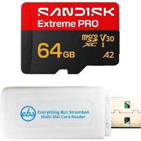SanDisk Micro 64GB Extreme Pro U3 V30 SDXC Memory Card SDSQXCU-064G-GS6MA in Kuwait
