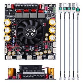 ZK-AS21P 2.1 Bluetooth Amplifier Board, Lead Type in Saudi Arabia