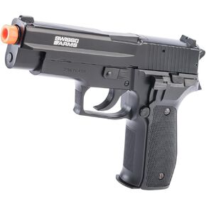 Evike Airsoft - Swiss Arms Licensed 226 Collector's Edition Spring Powered Airsoft Pistol (Color: Black) in Saudi Arabia