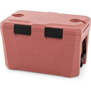 KOTEK 21qt Hard Cooler, Insulated Portable Ice Chest with Drain Plug, Bottle Opener & Cup Holders, Outdoor Cooler with Handle for Camping, Beach, Fishing and Boating in Saudi Arabia