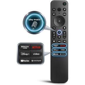 Voice Remote for Sony-TV-Remote Control Replacement, for All Sony Bravia Google Smart TVs Series with Voice Function in Kuwait