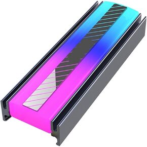 2 Pcs M. Heat Sink Passive 5V 3Pin ARGB 2280 SSD Thermal Pad in Saudi Arabia