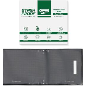 Vacuum Seal Bags 11" x 24" (50 Count) 5.5 Mil (Black & Clear) BPA Free Precut Heavy-Duty Commercial Grade Sealer Bags, Food Saver, Sous Vide, Meal Prep, Freezer Storage & Food Preservation in Kuwait