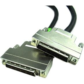 1pc 50-pin HPDB50 or HPCN50 SCSI SCSI50 Extension Data Cable, DB or CN Type, Plastic or Metal Connector(DB50 Metal,1m) in Saudi Arabia