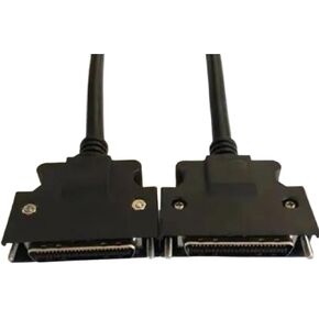 1pc 50-pin HPDB50 or HPCN50 SCSI SCSI50 Extension Data Cable, DB or CN Type, Plastic or Metal Connector(CN50 Plastic,5) in Saudi Arabia