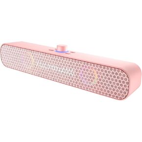 FULMINARE Bluetooth Speaker 26W HD Sound, 30H Playtime Portable Wireless Speaker with Bluetooth 5.3, AUX/TF-Card/USB Input, LED Lights for Home, Party, Outdoor, Birthday Gift White in Kuwait