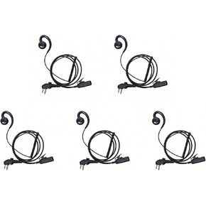 5-Pack PD500 MIC PTT Earpiece Headset Compatible with Hytera Walkie Talkie in Kuwait