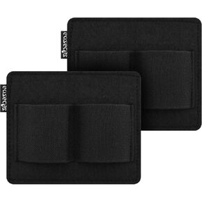2 Pcs Double Insert Pouch Elastic Holster, Modular 2 Clip Holster Universal Tactical Insert Panel EDC Organizer Accessories Holder, Attachment for Backpack, Tactical Vest & Bag in Saudi Arabia