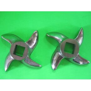 STX Turboforce Meat Grinder 1800 3000 4000 replacement stainless steel knife blades. Fits STX meat grinders with 2 3/4" (60mm) diameter discs ONLY. in Kuwait