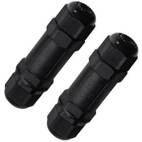 Waterproof RJ45 Ethernet Coupler with PoE Support 2 Pack in Kuwait