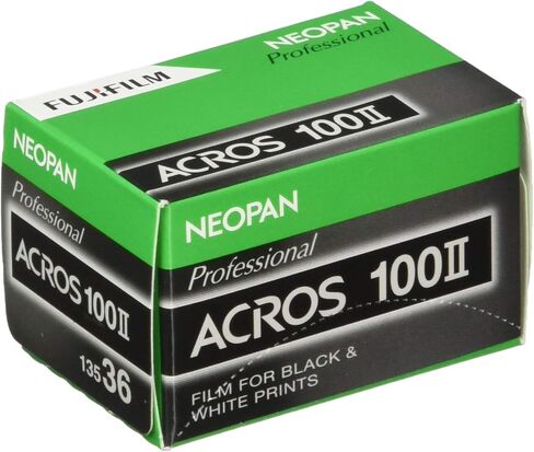 FUJIFILM Black and White Film Neo Pan 100 ACROS II 135 Size, 36 Photos, 1 Pack in Kuwait