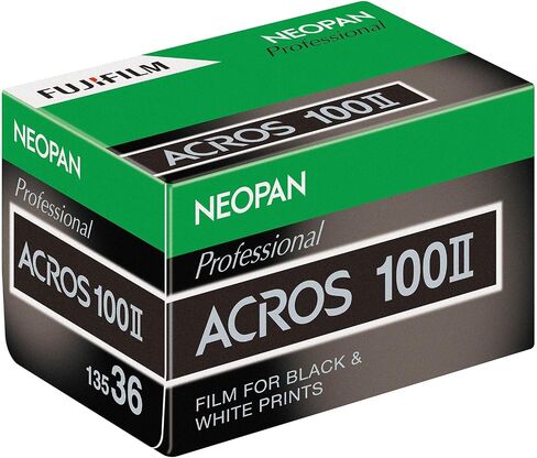 FUJIFILM Black and White Film Neo Pan 100 ACROS II 135 Size, 36 Photos, 1 Pack in Kuwait