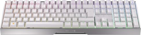 Cherry MX 3.0S Wireless, Mechanical Gaming Keyboard, Bluetooth, 2.4 GHz & Wired Mode, RGB Lighting, Aluminum Housing, Rechargeable, MX RED Switches, Black in Saudi Arabia